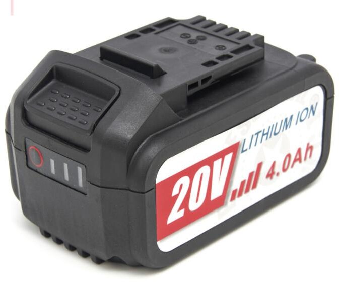 HBM Batteri til HBM 20V- 4,0Ah Hækketrimmer og Græstrimmer Sæt