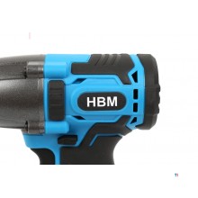 HBM accu slagmoersleutel, 350Nm, 20 Volt