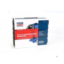 HBM accu slagmoersleutel, 350Nm, 20 Volt