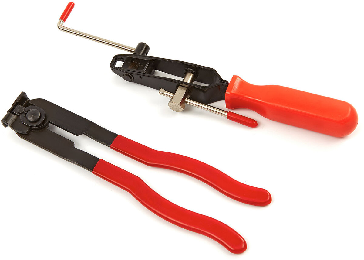 HBM 2-piece boot clamp band pliers set