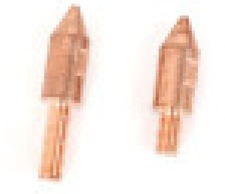 HBM-Elektrodensatz für Punktschweißgerät 2,0 mm + 2,0 mm