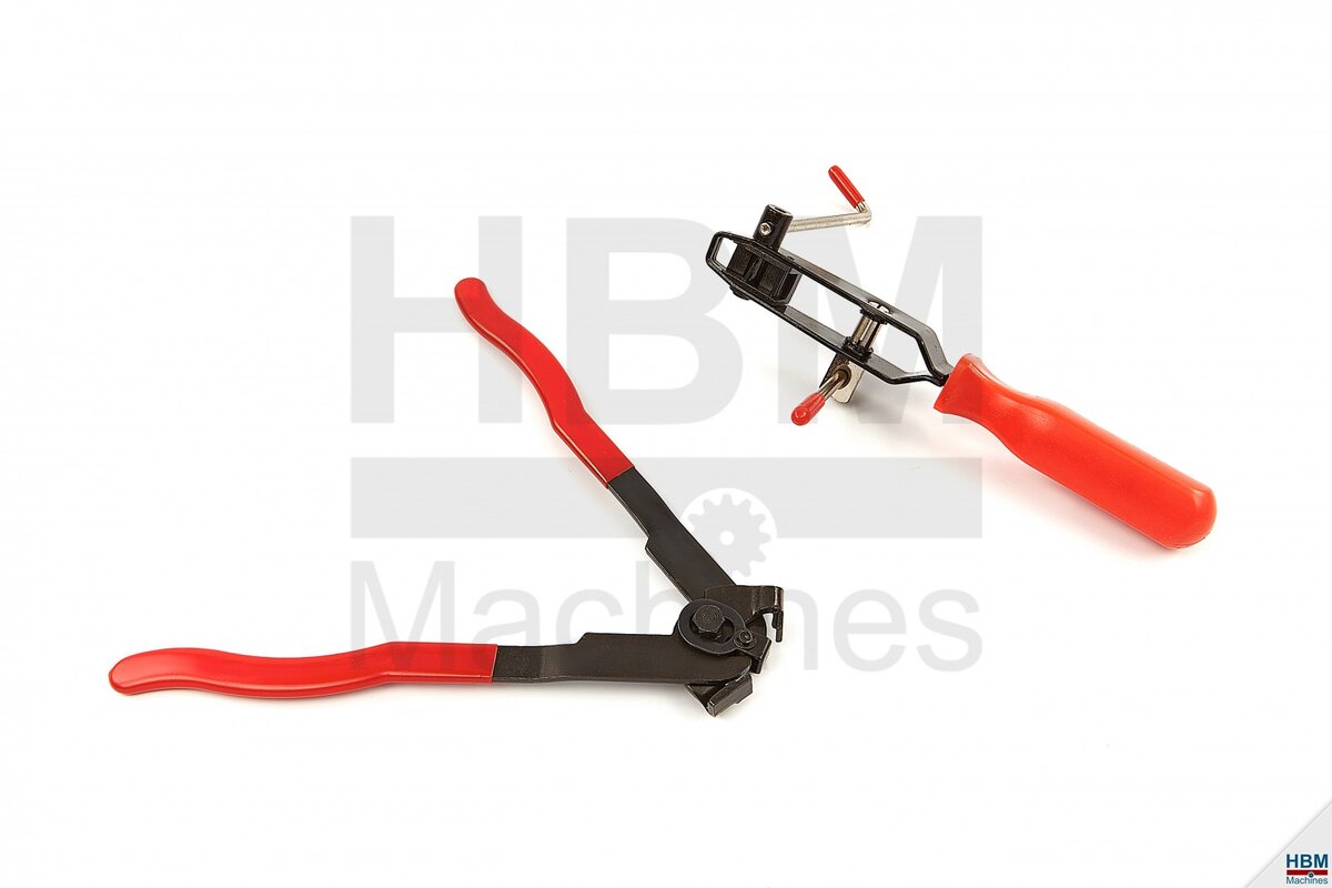 HBM 2-piece boot clamp band pliers set
