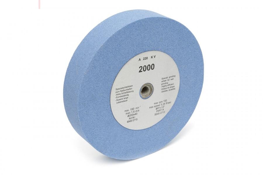 HBM 200 mm. Slibesten til den professionelle variable universalværktøjsslibemaskine