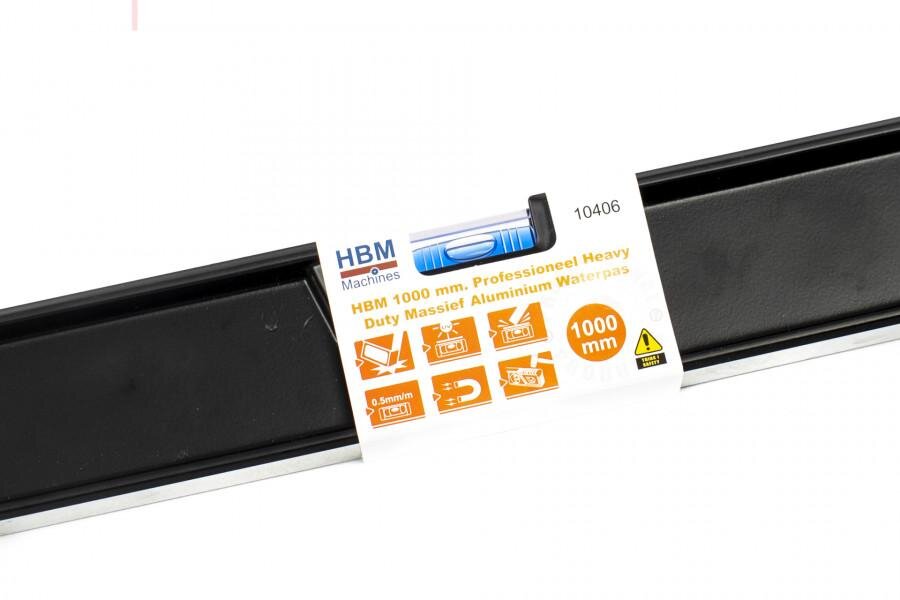 HBM 300 mm. Professionelle, robuste Wasserwaage aus massivem Aluminium HBM 300 mm. Professionelle, robuste Wasserwaage aus massivem Aluminium