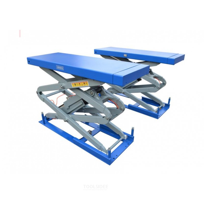HBM Indbygget Hydraulisk Sakselift med Pneumatisk Udløser 3500 Kg HBM Indbygget Hydraulisk Sakselift med Pneumatisk Udløser 3500 Kg