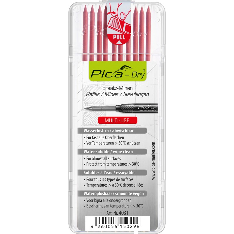 Pica 4031 kilpikonnanpunainen