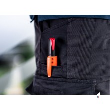 Pica 990/52 VISOR permanent tusch hvid, blisterpakning