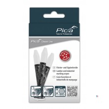 Pica 12st 590/52 Markierkreide PRO 12x120mm weiß Pica 12st 590/52 Markierkreide PRO 12x120mm weiß
