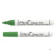 Pica 10st 524/36 Lackmarker 2-4mm Rundspitze grün