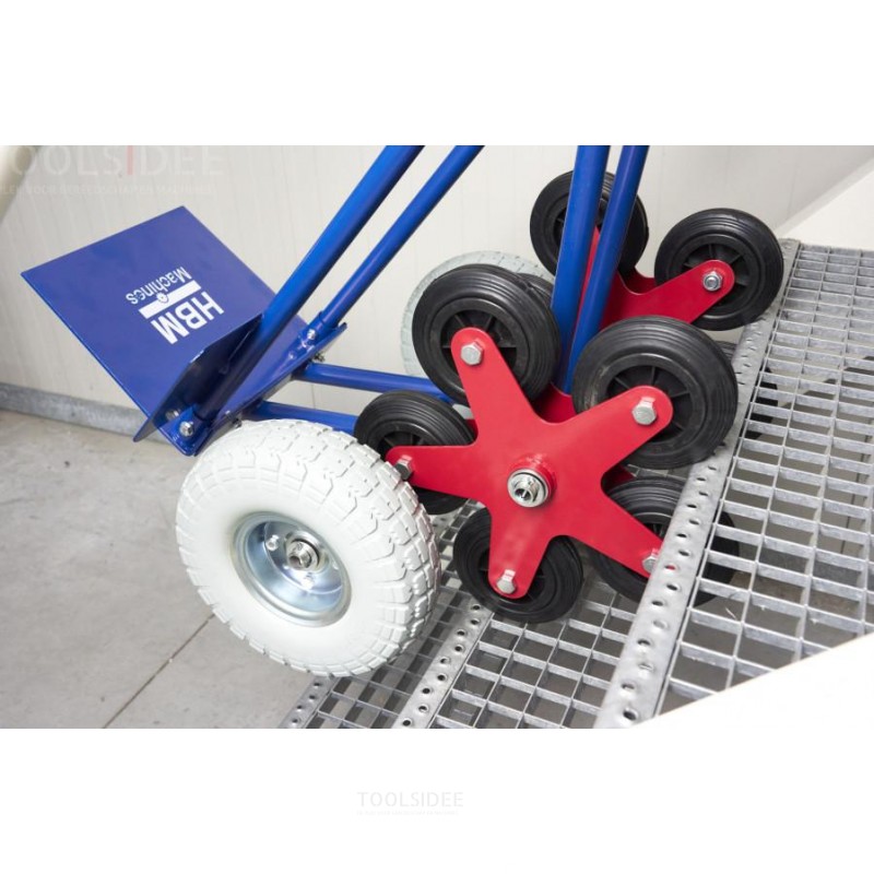 HBM Stair Hand Truck, Hand Truck For Stairs 150 Kg. HBM Stair Hand Truck, Hand Truck For Stairs 150 Kg.