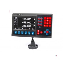 HBM LCD DRO kolmelle säiliölle