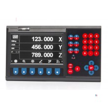 HBM LCD DRO kolmelle säiliölle