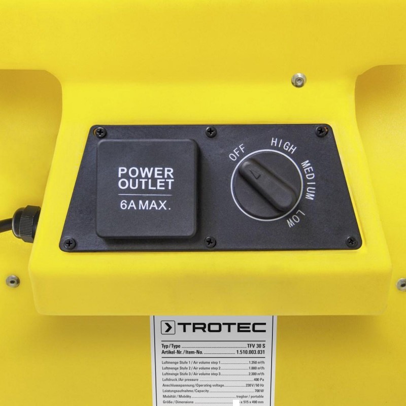 Trotec teollisuusradiaalihiomakone TFV 30 S