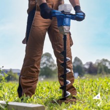 Scheppach Akku-Erdbohrer BC-EB100-X