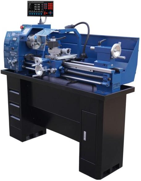 HBM metaldrejebænk 320 x 900 DRO professionel variabel komplet