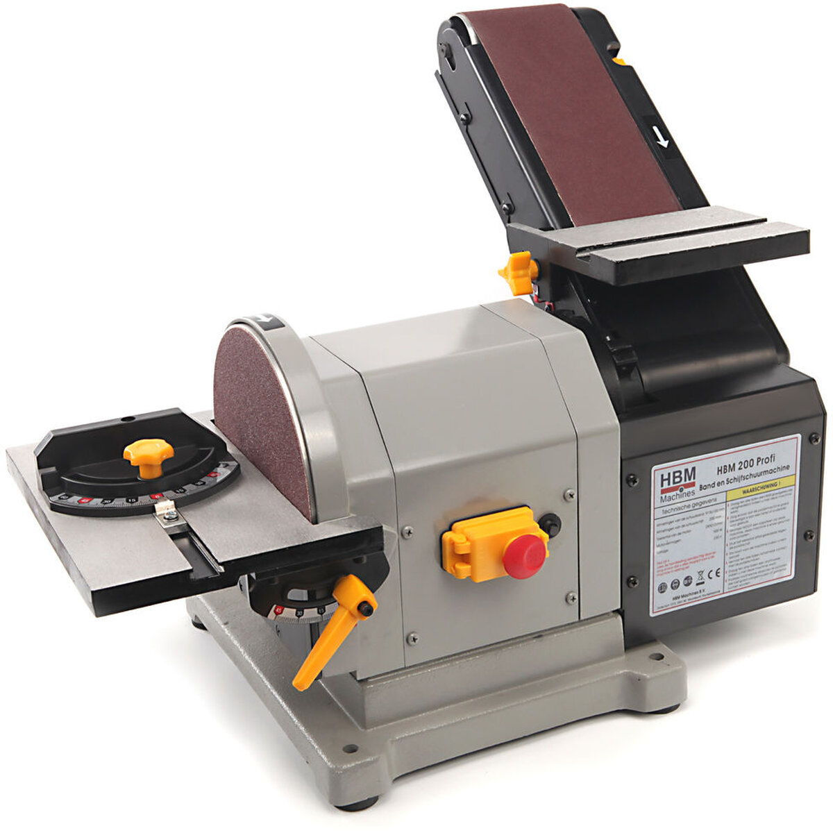 HBM 200 Professional Belt og Disc Sander