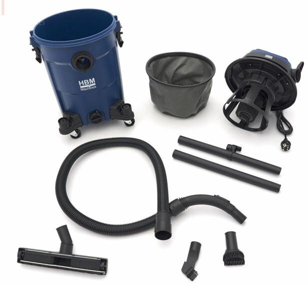 HBM Baustaubsauger Nass/Trocken PP 1200W 25L