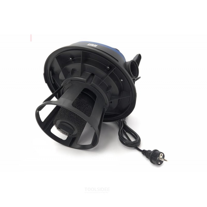 HBM konstruksjonsstøvsuger våt/tørr PP 1200W 25L