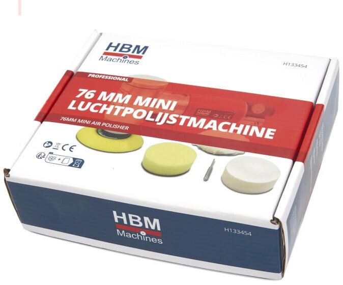 HBM 70 mm mini luchtpolijstmachine