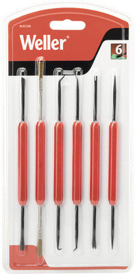 Weller dobbeltsidede loddeværktøjer (6 dele)