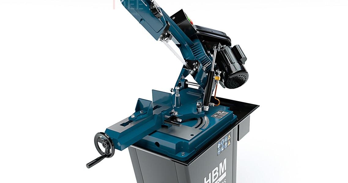 HBM metalbåndsav 5 tommer, 750 watt