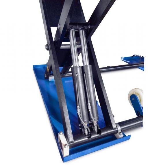 Weber EXPERT SH-3500 Profesjonell 3,5 tonns elektrisk bilpoleringsbro, poleringsbro, saksebro - 400 volt