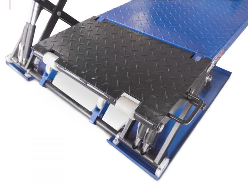 Weber EXPERT SH-3500 Profesjonell 3,5 tonns elektrisk bilpoleringsbro, poleringsbro, saksebro - 400 volt