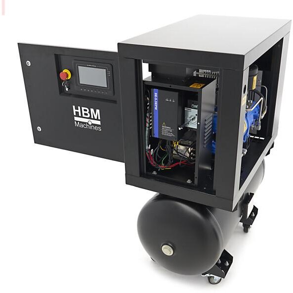 HBM schroefcompressor 160, liter 5 PK, 400 Volt HBM schroefcompressor 160, liter 5 PK, 400 Volt