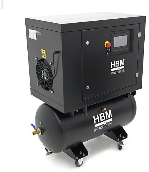 HBM schroefcompressor 160, liter 5 PK, 400 Volt HBM schroefcompressor 160, liter 5 PK, 400 Volt
