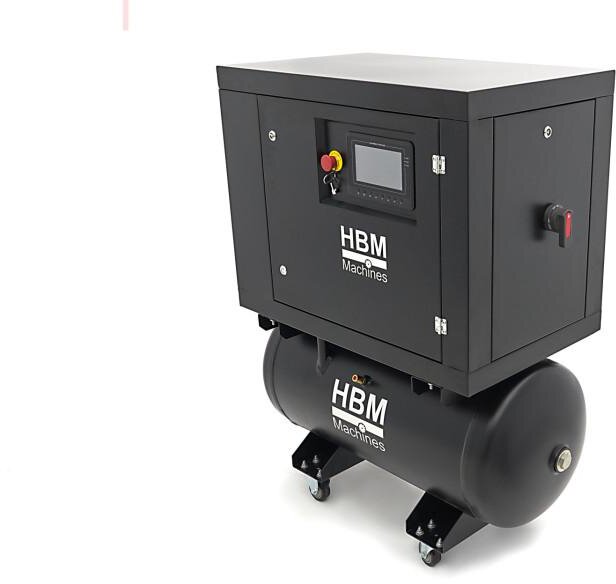 HBM schroefcompressor 160, liter 5 PK, 400 Volt HBM schroefcompressor 160, liter 5 PK, 400 Volt