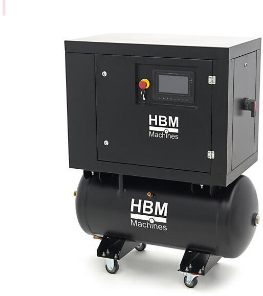 HBM schroefcompressor 160, liter 5 PK, 400 Volt HBM schroefcompressor 160, liter 5 PK, 400 Volt