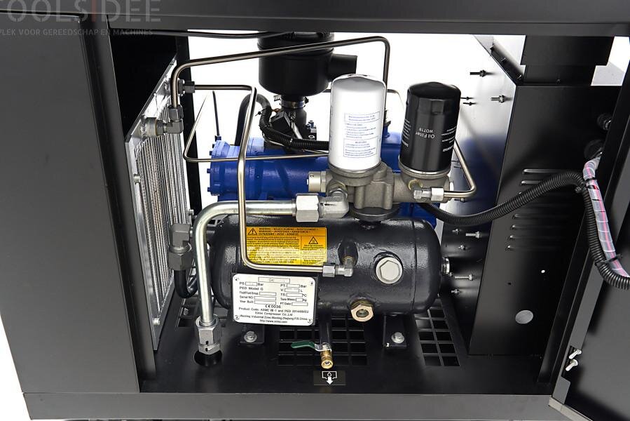 HBM schroefcompressor 160, liter 5 PK, 400 Volt HBM schroefcompressor 160, liter 5 PK, 400 Volt