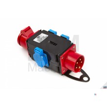 HBM 1 x 400 Volt og 3 x 230 Volt Distribusjonsblokk