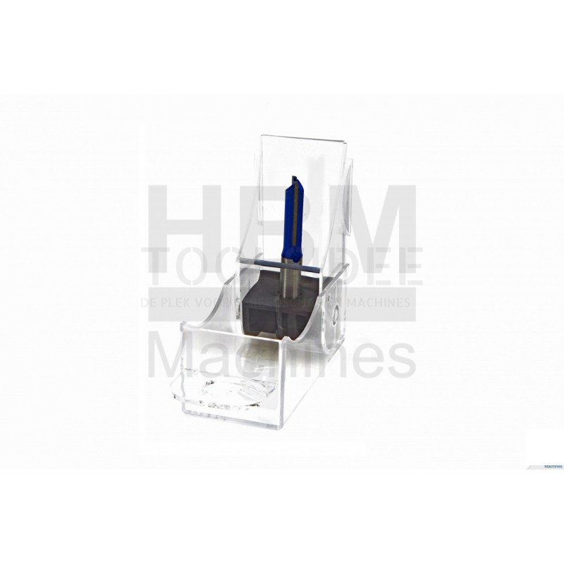 Fresa professionale HBM per scanalature hm 6 x 20 mm. modello dritto