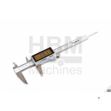 Dasqua professional ip67 150 mm digital tjocklek med stor skärm, vattentät