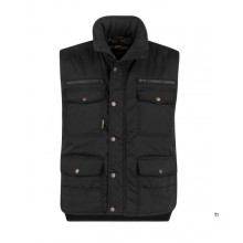 Storvik Pocket Bodywarmer Negro - S - Poliéster/Algodón.