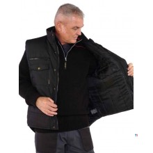 Storvik Pocket Bodywarmer Negro - S - Poliéster/Algodón.