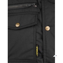 Storvik Pocket Bodywarmer Negro - S - Poliéster/Algodón.