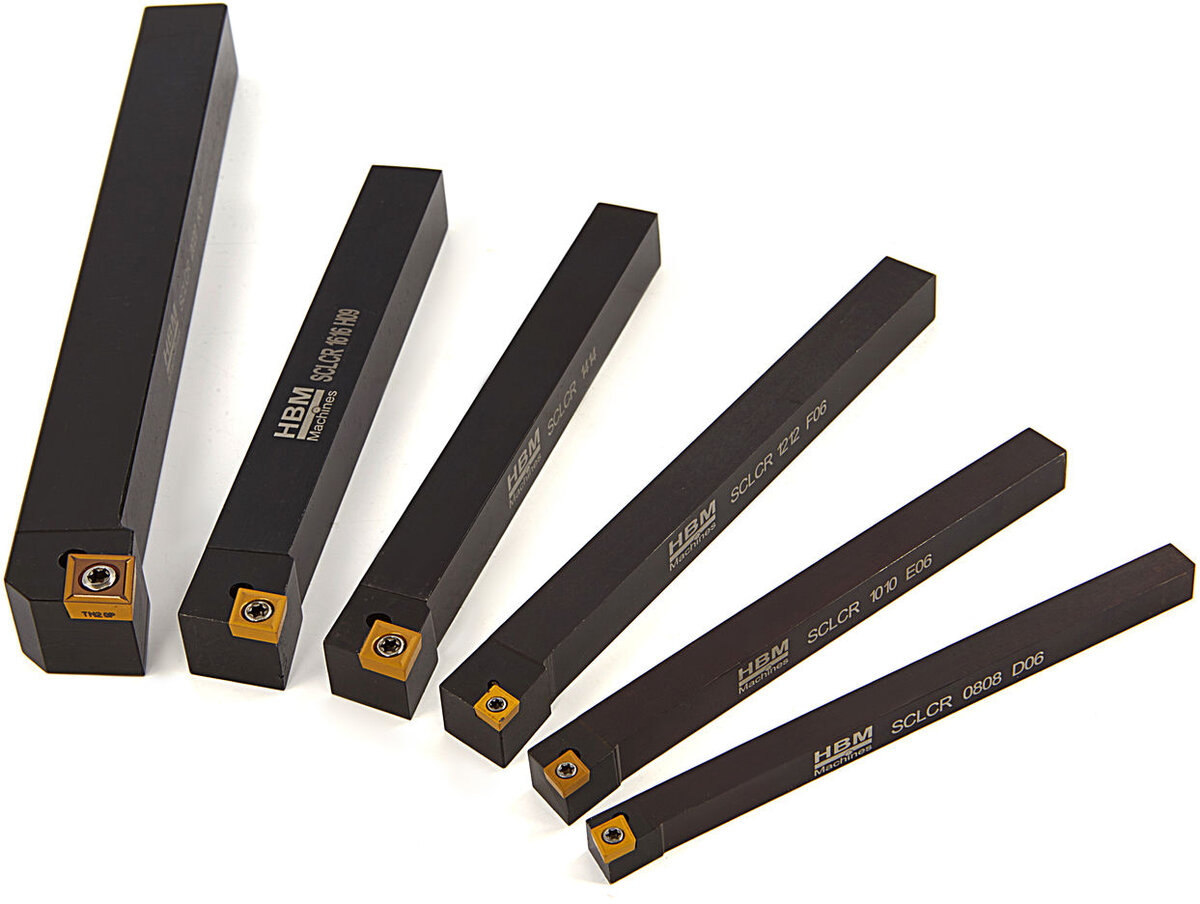 HBM-Messer Meißel Rechts mit HM-Einsatz