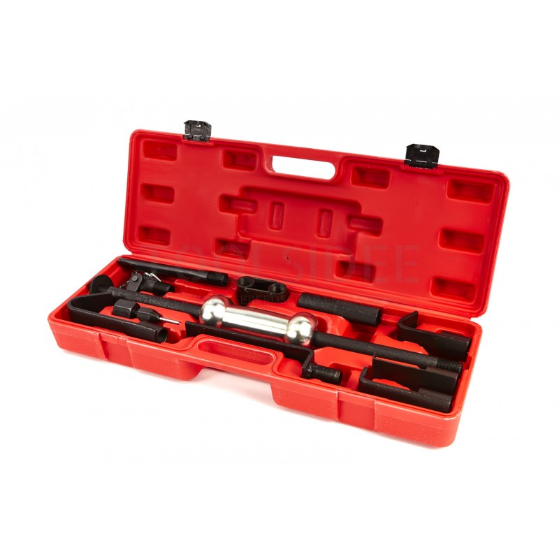 HBM 13-piece professional dent removal set with hammer extractor