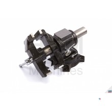 Svart stålrørklemme / skrue Svart stålrørklemme / skrue