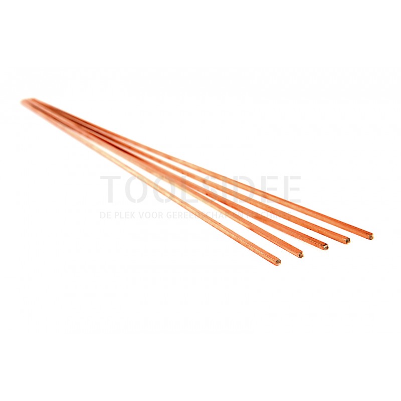 CFH 5 pieces copper - phosphor - brazing solder 333 x 2 mm.