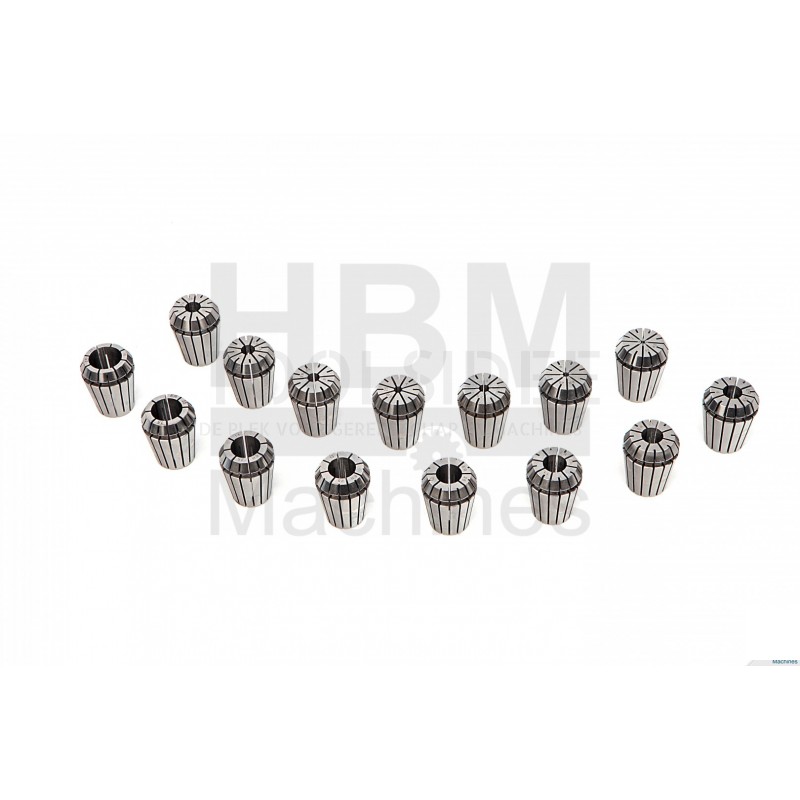 HBM 15 piece and 25 collet set