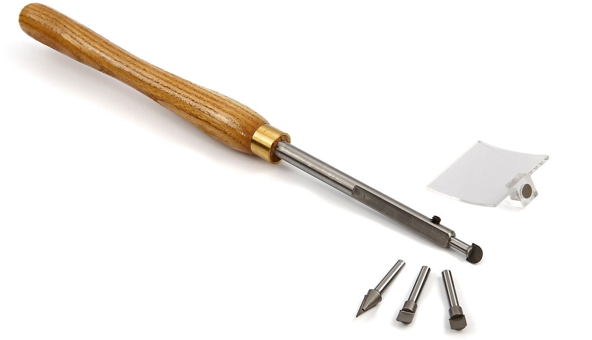 HBM Wood Turning Tool med 4 forskjellige HM-poeng HBM Wood Turning Tool med 4 forskjellige HM-poeng