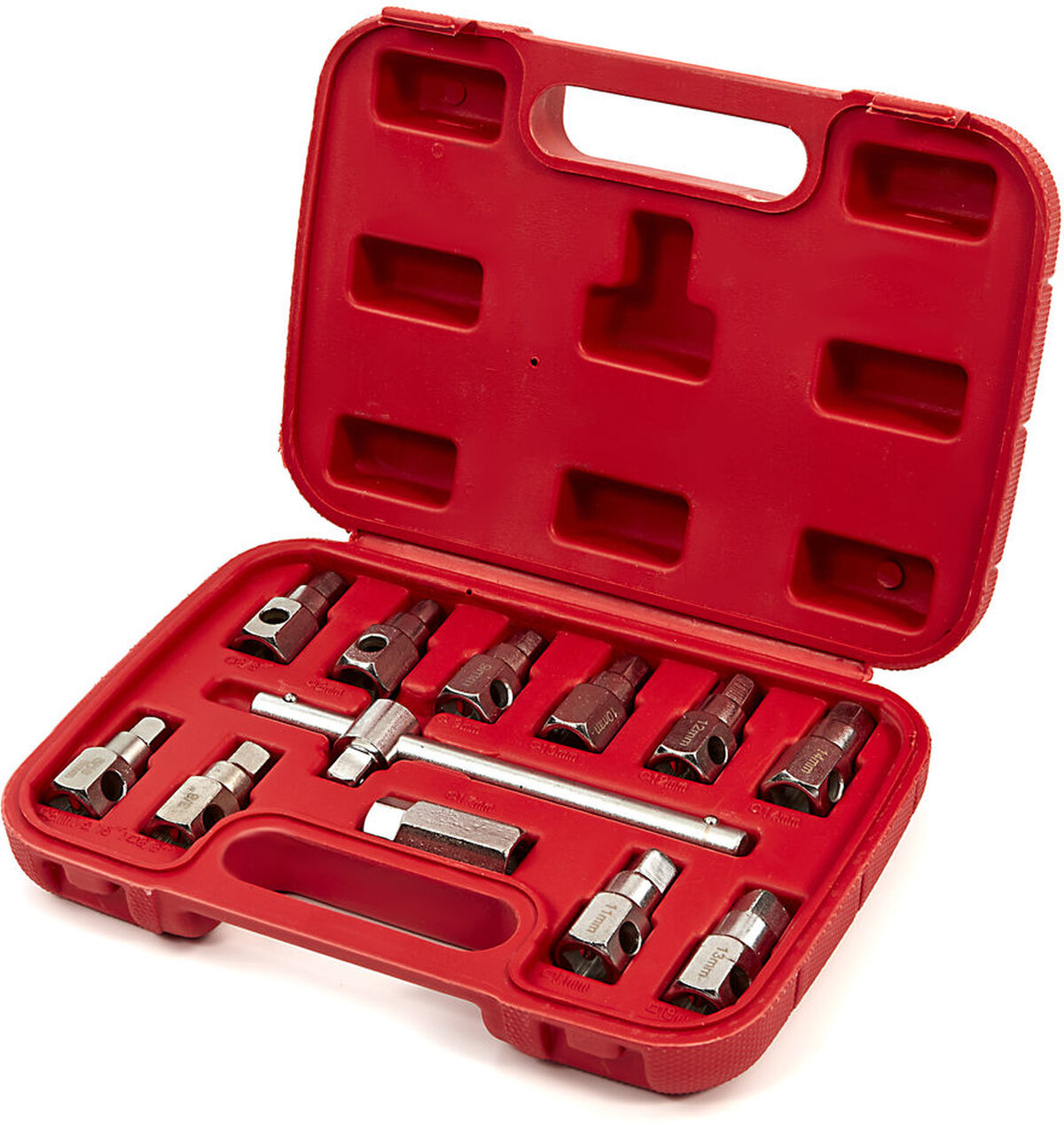 HBM 12 Piece Carterplug socket sett