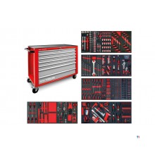 Gefüllter breiter Werkzeugwagen XL 514-teilig MW Tools Gefüllter breiter Werkzeugwagen XL 514-teilig MW Tools