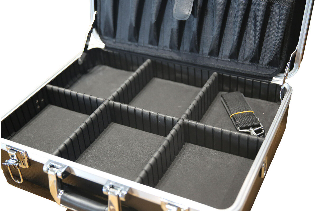 ABS værktøjskuffert med hjul 400x480x210mm MW Tools