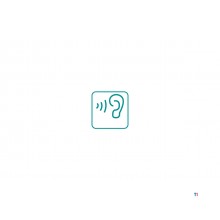 Kompressor, tystgående, oljefri panna, 6 l, 0,6 kW / 0,81 pk, 111 l/min, 8 bar, 230 V, flygplan