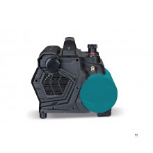 Kompressor, tystgående, oljefri panna, 6 l, 0,6 kW / 0,81 pk, 111 l/min, 8 bar, 230 V, flygplan