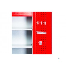 Opbevaringsskab med 3 skuffer 780x580x1920mm MW Tools